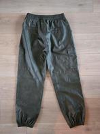 Studio Anneloes faux leather groene broek S, Ophalen of Verzenden, Zo goed als nieuw, Groen, Lang