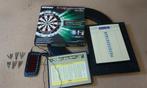 dart set met nieuw elektrisch score bord  en nieuw  dartbord, Ophalen of Verzenden, Zo goed als nieuw, Dartbord