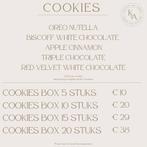 Cookies boxen, Ophalen of Verzenden, Nieuw, Overige typen