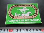 sticker draf- en renbaan schaesberg koerst elke week met wed, Ophalen, Zo goed als nieuw