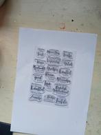 Tekststempel marianne design, Ophalen of Verzenden, Clearstamp