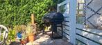 Dubbele barbecue Zowel Gas als houtskool, Ophalen, Gebruikt