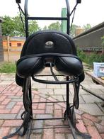 Gezocht dressuurzadel 17.5 inch boommaat Mw met wrong, Ophalen of Verzenden, Gebruikt, Dressuur