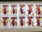 Panini FIFA 365 2020 set Ajax 10x, Ophalen of Verzenden, Zo goed als nieuw, Meerdere plaatjes