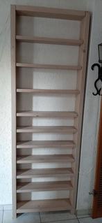 Massief houten (dus zware) kast voor boeken, DVD's of CD's, Ophalen, Zo goed als nieuw, 50 tot 100 cm, 200 cm of meer