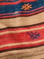 Kelim vloerkleed, Gebruikt, Crème, Oosters Vintage Klassiek Indiaas, 150 tot 200 cm