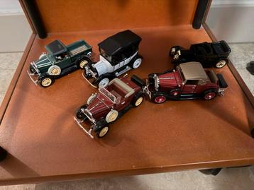 Vintage Modelauto's 1:18 - Collectie van 5 beschikbaar voor biedingen