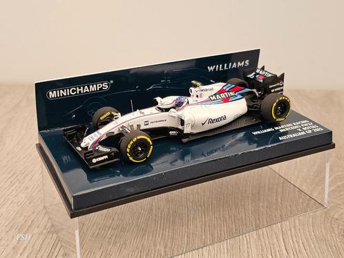 Williams FW37, V. Bottas # 77, GP Australie ‘15, Minichamps., Hobby en Vrije tijd, Modelauto's | 1:43, Zo goed als nieuw, Auto