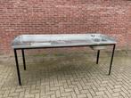 RVS Tapblad met spoelbak en kraan. Op metalen frame, Zakelijke goederen, Horeca | Keukenapparatuur, Ophalen