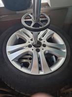 Mercedes B klasse velgen + winterbanden, Ophalen, Gebruikt, 16 inch, Banden en Velgen