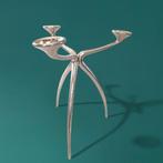 Space Age Design Driepoot Kandelaar, Bijenkorf, 70S, H31D25, Gebruikt, Overige kleuren, 25 tot 50 cm, Ophalen of Verzenden