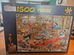 Jan van Haasteren - De Hondenshow - 1500 stukjes, Ophalen of Verzenden, 500 t/m 1500 stukjes, Gebruikt, Legpuzzel
