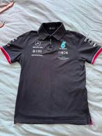Mercedes AMG F1 Polo Shirt maat M, Kleding | Heren, Ophalen of Verzenden, Zo goed als nieuw, Maat 52/54 (L), Zwart
