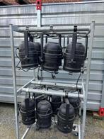 8 x Stairville Led Par (Excl. Meatrack), Ophalen, Gebruikt, Licht