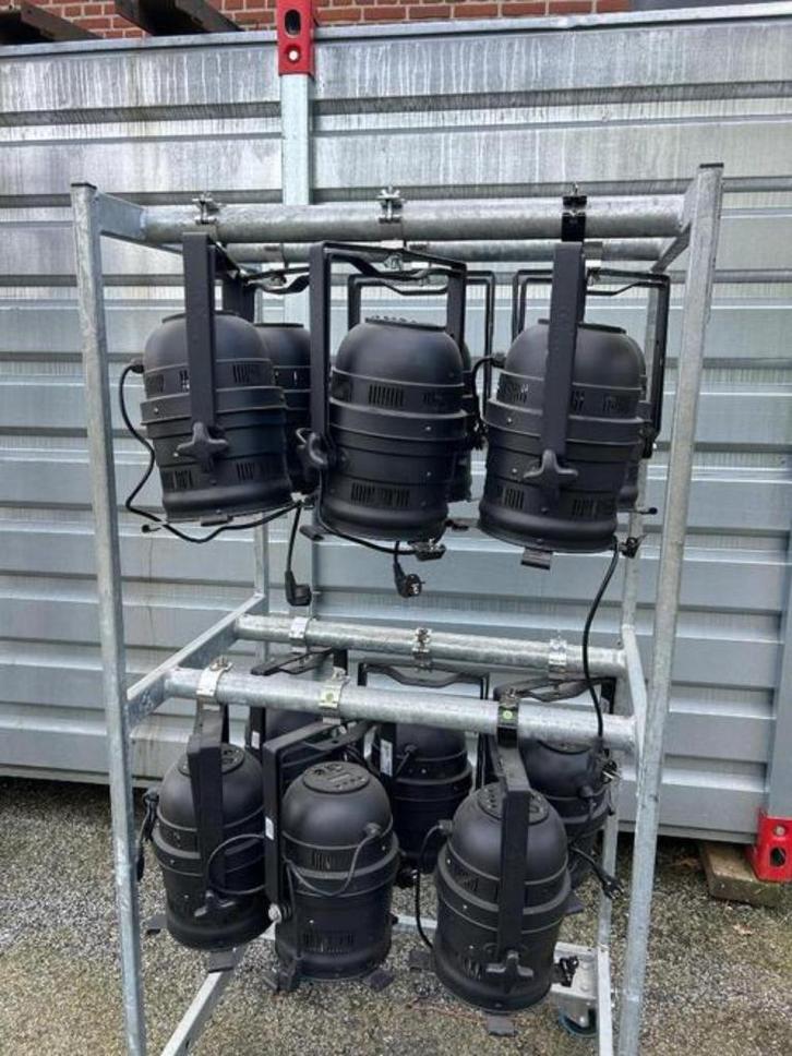 8 x Stairville Led Par (Excl. Meatrack), Muziek en Instrumenten, Licht en Laser, Gebruikt, Licht, Ophalen
