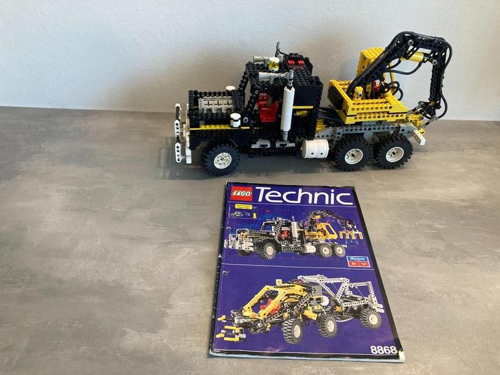 Lego 8868 Technic Air Tech Claw Rig, Kinderen en Baby's, Speelgoed | Duplo en Lego, Gebruikt, Lego, Complete set, Ophalen of Verzenden