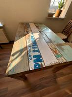 Eettafel van sloophout 160x90x79 cm, Ophalen of Verzenden, Zo goed als nieuw