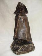 Bronzen sculptuur Gesigneerd Lucien Charles Edouard Alliot, Ophalen of Verzenden, Brons