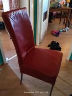 6 Rode Eetkamerstoelen - Goed Onderhouden moeten snel weg, Huis en Inrichting, Ophalen