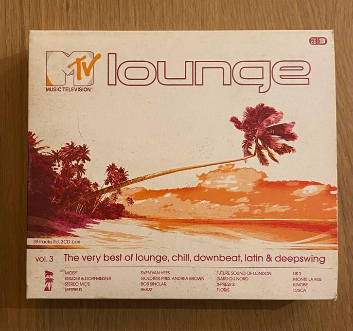 CD | MTV Lounge vol. 3 (3CD), Cd's en Dvd's, Cd's | Verzamelalbums, Ophalen of Verzenden