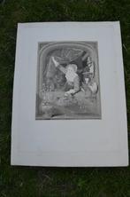 9 Staalgravures 19e eeuws Stadia van een schilderij, Antiek en Kunst, Kunst | Etsen en Gravures, Ophalen of Verzenden
