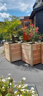 grote plantenbak  of palmbomen bak  € 90.,-  p/ stuk zonder, Ophalen, Vierkant, Nieuw, 60 tot 100 cm