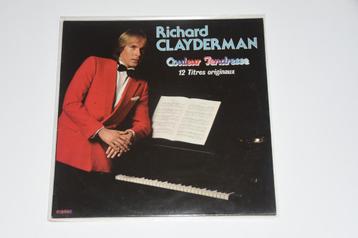 Vinyl LP Richard Clayderman Couleur Tendresse piano beschikbaar voor biedingen