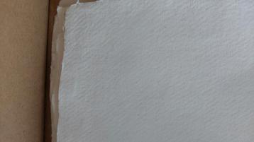 Khadi handgeschept papier - 10 vel - 56x76cm - 320gr beschikbaar voor biedingen