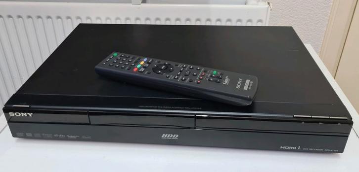 Sony dvd speler/recorder rdr-at105 + hdmi + afstandsbed., Audio, Tv en Foto, Dvd-spelers, Dvd-recorder, Sony, Met harddisk, Ophalen of Verzenden