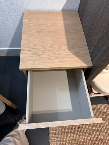 Nachtkast Malm eikenfineer IKEA - afbeelding 4