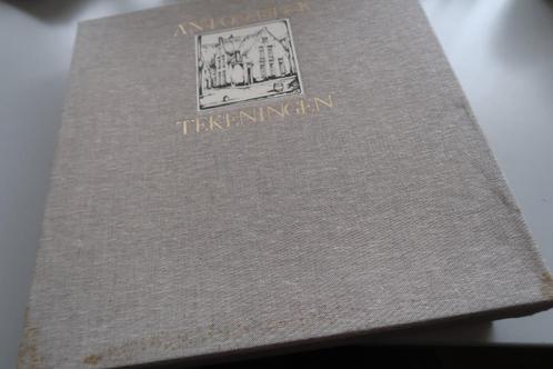 Anton Piecktekeningen in originele linnen cassette met 36 re, Antiek en Kunst, Kunst | Schilderijen | Klassiek, Ophalen of Verzenden