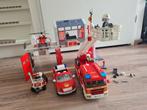 Uitgebreide set brandweerplaymobil, Kinderen en Baby's, Speelgoed | Playmobil, Complete set, Ophalen of Verzenden, Zo goed als nieuw