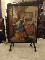 Gietijzeren borduur schilderij, Ophalen of Verzenden