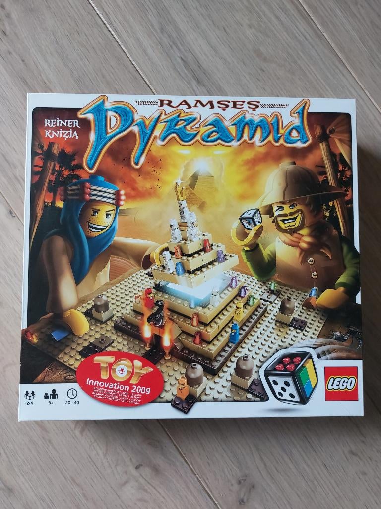 Te Koop; Lego Ramses Pyramid spel, Ophalen of Verzenden, Zo goed als nieuw, Complete set, Lego