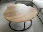 Salon bijzet tafels set van 2, Huis en Inrichting, Ophalen, 50 tot 100 cm, 50 tot 75 cm, Zo goed als nieuw