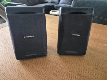 Set van 2 Pioneer compacte speakers  40 watt beschikbaar voor biedingen