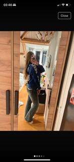Vest met letters, Kleding | Dames, Truien en Vesten, Blauw, Ophalen of Verzenden, Zo goed als nieuw, Maat 36 (S)