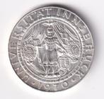 Oostenrijk 50 Shilling 1970 met randtikje Innsbruck, Verzenden, Oostenrijk, Losse munt, Zilver