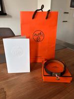 Originele Hermès mini Kelly double tour bracelet / armband, Sieraden, Tassen en Uiterlijk, Armbanden, Ophalen of Verzenden, Zwart