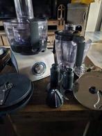 Zgan Philips Keukenmachine Aluminium Collection HR7775..., 4 liter of meer, 3 snelheden of meer, Ophalen of Verzenden, Zo goed als nieuw