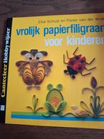 Papierfiligraan boek + papier, Else Schuijl en Pieter van der Wolk, Ophalen of Verzenden, Zo goed als nieuw, Scrapbooking en Knutselen
