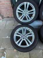 Originele Audi Q3 A3 velgen 18 inch 5x112  ET43 winterbanden, Auto-onderdelen, Banden en Velgen, 18 inch, Gebruikt, Total Car Expert