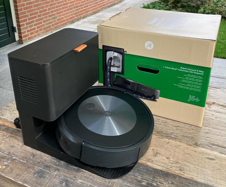 IRobot Roomba Combo j5+, Witgoed en Apparatuur, Stofzuigers, Zo goed als nieuw, Robotstofzuiger, Ophalen of Verzenden