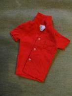 Vintage  barbie Ken rode bloese, mattrel j 60, Verzamelen, Poppen, Verzenden, Zo goed als nieuw, Kleertjes