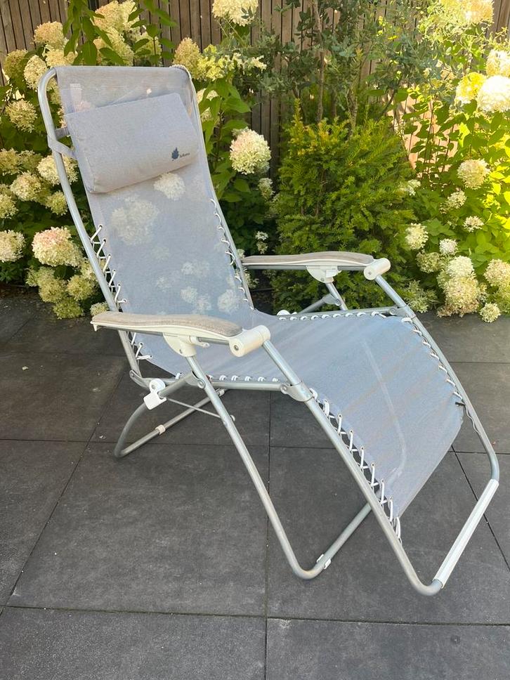 Lafuma ligstoel relaxstoel, Caravans en Kamperen, Kampeeraccessoires, Gebruikt, Ophalen