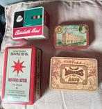 Oude tabaks blikken, sigaren blikken, Verzamelen, Ophalen of Verzenden, Gebruikt, Tabaksdoos of Verpakking