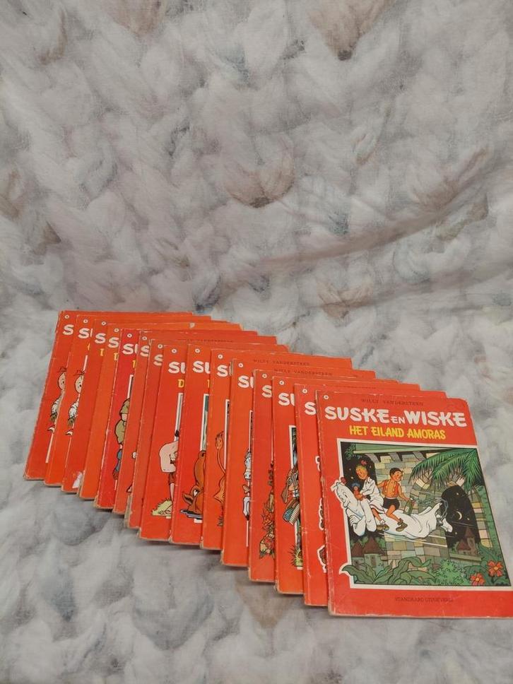 Suske en Wiske, Boeken, Stripboeken, Gelezen, Meerdere stripboeken, Ophalen of Verzenden