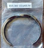 RVS 402 Titanium armband, Ophalen, Nieuw, Zilver, Overige materialen