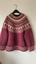 Icelands patroon handgbreid wol 42/44, Ophalen of Verzenden, Zo goed als nieuw, Maat 42/44 (L)