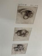 Sheila Yorke - Originele 20e Eeuwse Ets - "Trio I", Antiek en Kunst, Ophalen of Verzenden